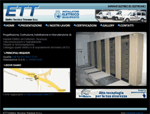 Tablet Screenshot of ett-trani.it